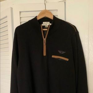 Fairway & Greene Men’s Italian Merino Zip Sweater